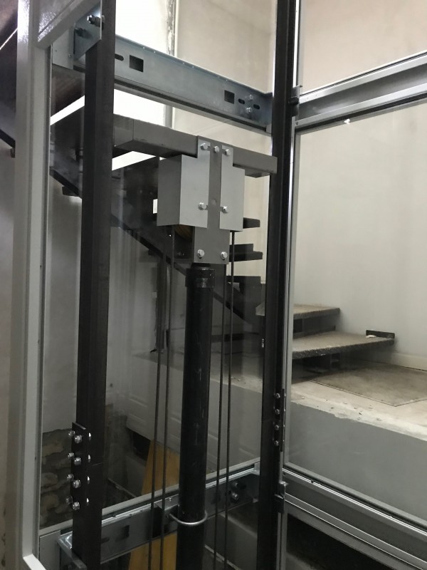 Installation ascenseur privatif dans un immeuble particulier à Apt (84 Vaucluse)